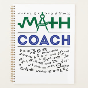 Math Coach Tutor Mathematics Teacher Planner