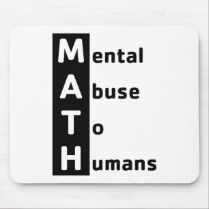Math Definition Mouse Mat