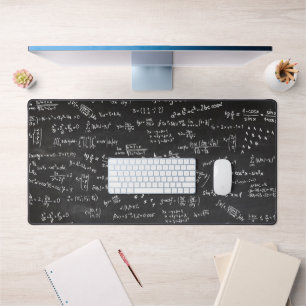 Math Design Mathematics Formulas Equations Desk Mat
