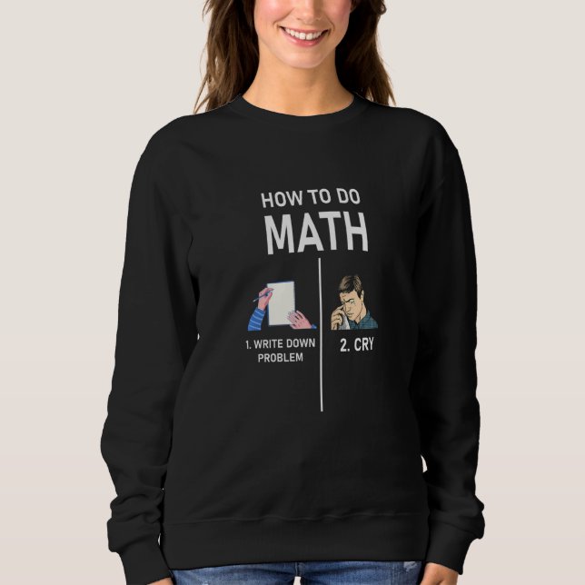 Math Designs Sweatshirt (Front)