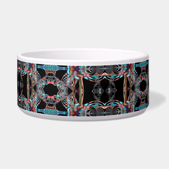math equation cat food bowl (Front)