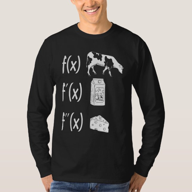 Math Equation Mathematics Teacher Math Geek School T-Shirt (Front)