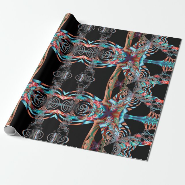 math equation wrapping paper (Unrolled)