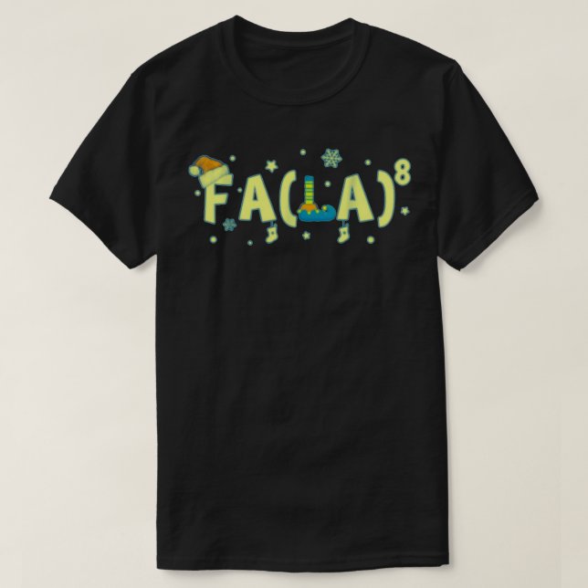 MATH FA LA 42 T-Shirt (Design Front)