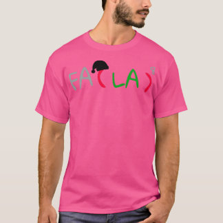 Math Fa La Fa La Christmas songs T-Shirt