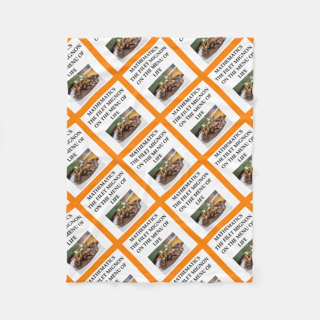 MATH FLEECE BLANKET (Front)