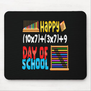 Math Formula 100 Days Of School For Teacher Studen Mouse Mat