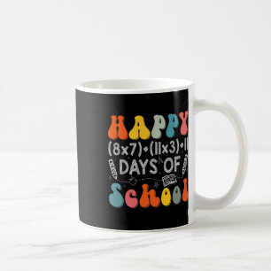 Math Formula 100 Days Of School Funny Math Teacher Coffee Mug