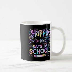 Math Formula 100 Days Of School Funny Math Teacher Coffee Mug