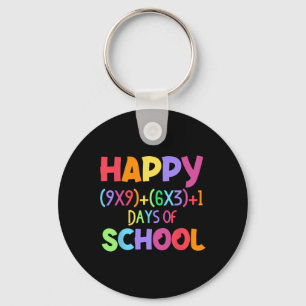 Math Formula 100 Days Of School Funny Math Teacher Key Ring