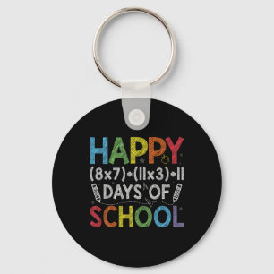 Math Formula 100 Days Of School Funny Math Teacher Key Ring