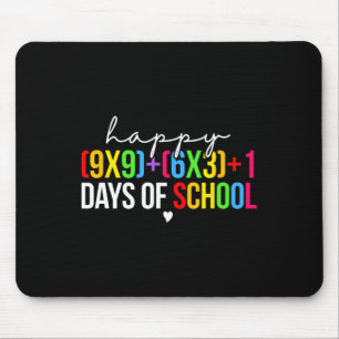 Math Formula 100 Days Of School Funny Math Teacher Mouse Mat