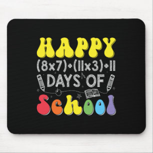 Math Formula 100 Days Of School Funny Math Teacher Mouse Mat