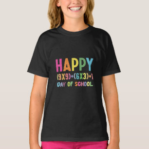 Math Formula 100 Days Of School Funny Math Teacher T-Shirt