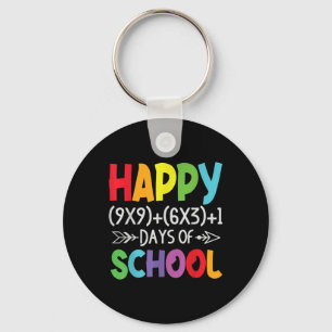Math Formula 100 Days Of School Gifts Math Teacher Key Ring