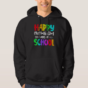 Math Formula 100 Days Of School Math Teacher 100th Hoodie