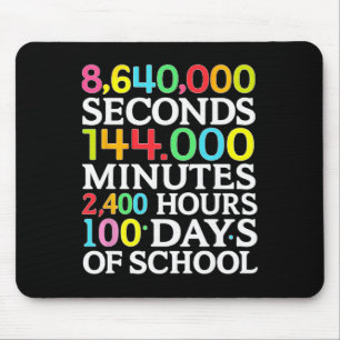 Math Formula 100 Days Of School Math Teacher Kids Mouse Mat