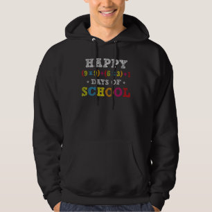 Math Formula 100 Days Of School Shirt Kid Boys Gir