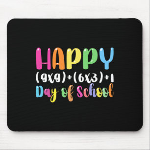 Math Formula 100 Days Of School Teacher Boy Girl  Mouse Mat