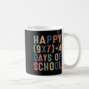 Math Formula 67 Days Of School Funny Math Teacher  Coffee Mug