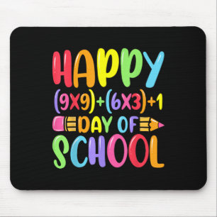 Math Formula Happy 100 Days Of School Teacher Math Mouse Mat