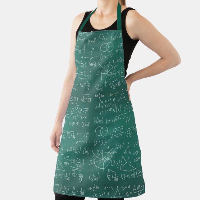Math Formulas Geek Science Apron (Insitu)