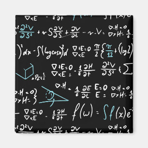 Math formulas mathematics physics student teacher  magnet