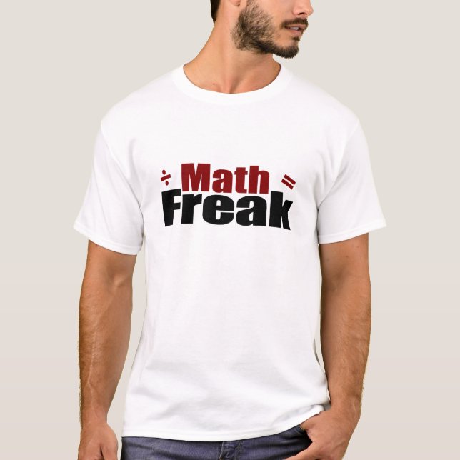 Math Freak T-Shirt (Front)