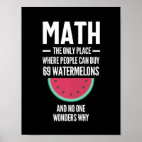 Math. Funny Math Sarcasm Quote Gift