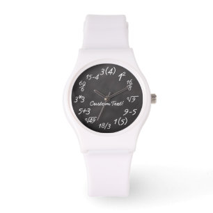 Math Geek Funny Equation Teacher/Engineer Women's Watch