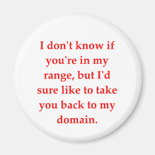math geek love pick up line magnet