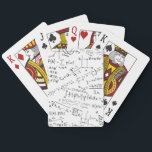 Math Geek, Mathematics Problem Solving Pattern Playing Cards<br><div class="desc">The perfect Cute Math Geek, Mathematics Problem Solving Pattern, a pattern gift idea for all men, women & kids who loves Math Equation Seamless fabric! Makes an ideal gift for your mum, dad, sister, brother, aunt, uncle, grandma or grandpa & for your love ones for their Wedding Anniversaries, Birthdays, Summer,...</div>