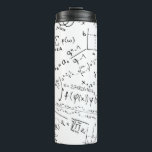 Math Geek, Mathematics Problem Solving Pattern Thermal Tumbler<br><div class="desc">The perfect Cute Math Geek, Mathematics Problem Solving Pattern, a pattern gift idea for all men, women & kids who loves Math Equation Seamless fabric! Makes an ideal gift for your mum, dad, sister, brother, aunt, uncle, grandma or grandpa & for your love ones for their Wedding Anniversaries, Birthdays, Summer,...</div>