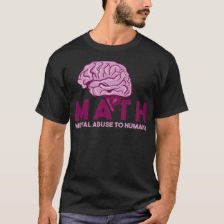 Math gift math teacher sports show jumping  T-Shirt