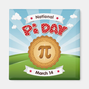 Math Gift Pi Day  Magnet