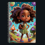 Math Girl Notebook<br><div class="desc">math lover</div>