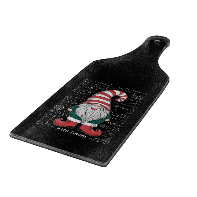Math Gnome Family Matching Group Christmas Party  Cutting Board (Corner)