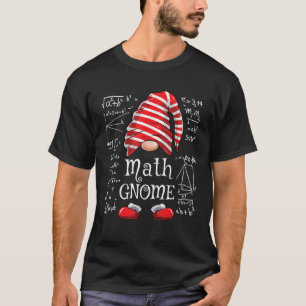 Math Gnome Family Matching Group Christmas Party T-Shirt