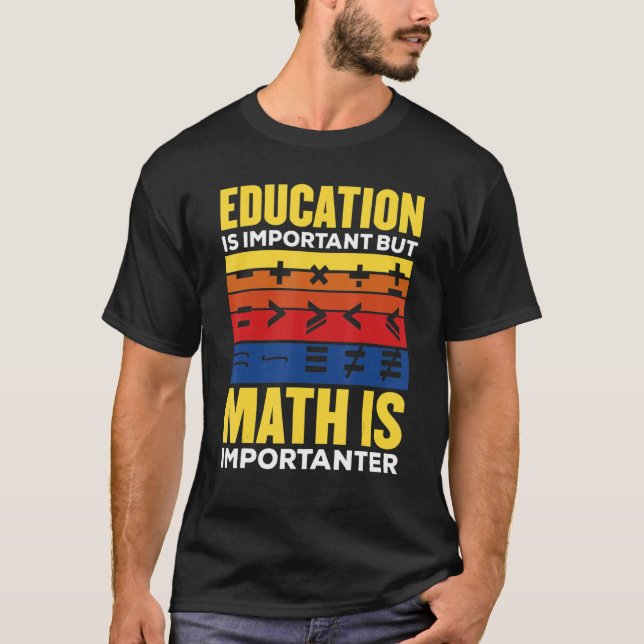 Math  Graphic For Women Men Math Mathematician T-Shirt (Front)