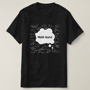 Math Guru – Funny Mathematics Teacher Equation T-Shirt