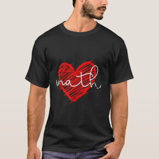 Math He Math Teacher He T-Shirt