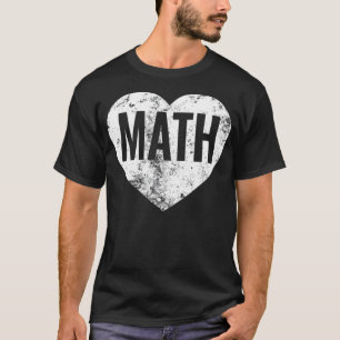 Math Heart, Math teacher, math love, dressage cool T-Shirt