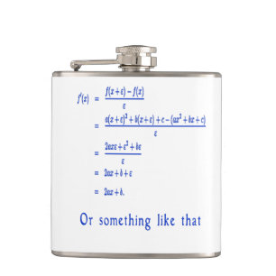 Math Hip Flask