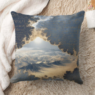 Math Horizons: The Architect’s Vista Throw pillow