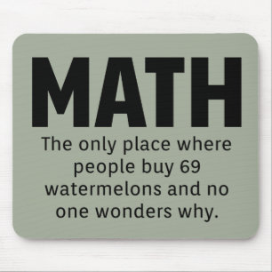 Math Humor Mouse Mat
