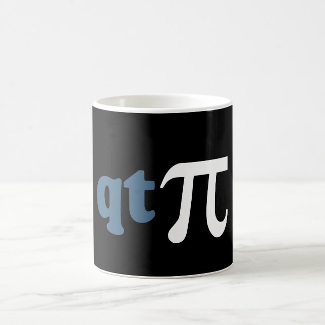 Math Humour - Cute Tee Pi Coffee Mug (Center)
