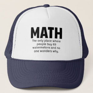 Math Humour Trucker Hat