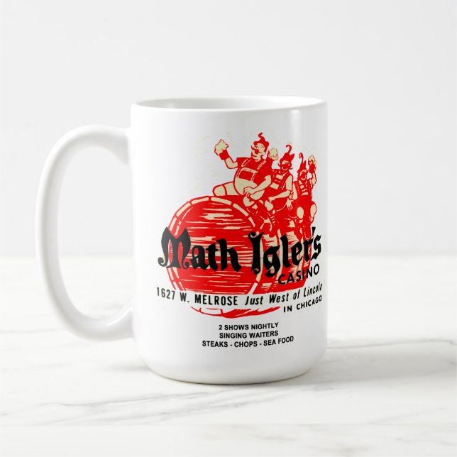 Math Igler's Casino Restaurant, Chicago Coffee Mug (Left)