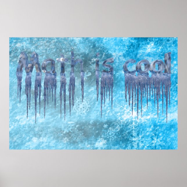 Math is cool poster (Front)