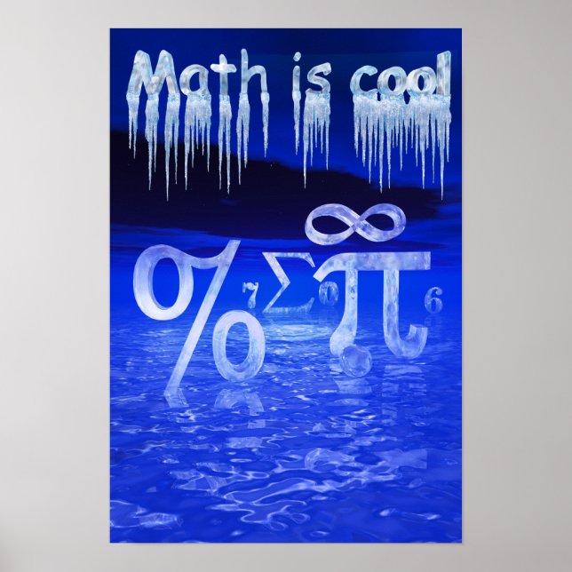 Math is Cool! Poster (Front)